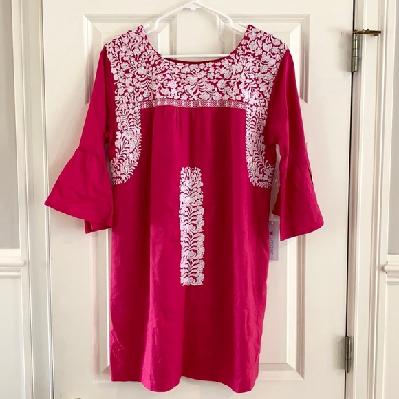 J. Marie The Margot Dress 3/4 Sleeve - Picture 1 of 7